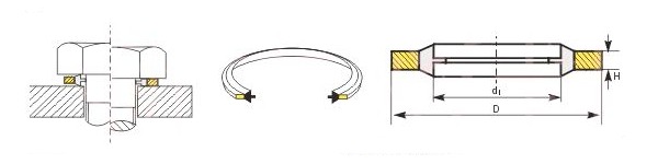 BS/A自動定芯組合墊圈結(jié)構(gòu)圖